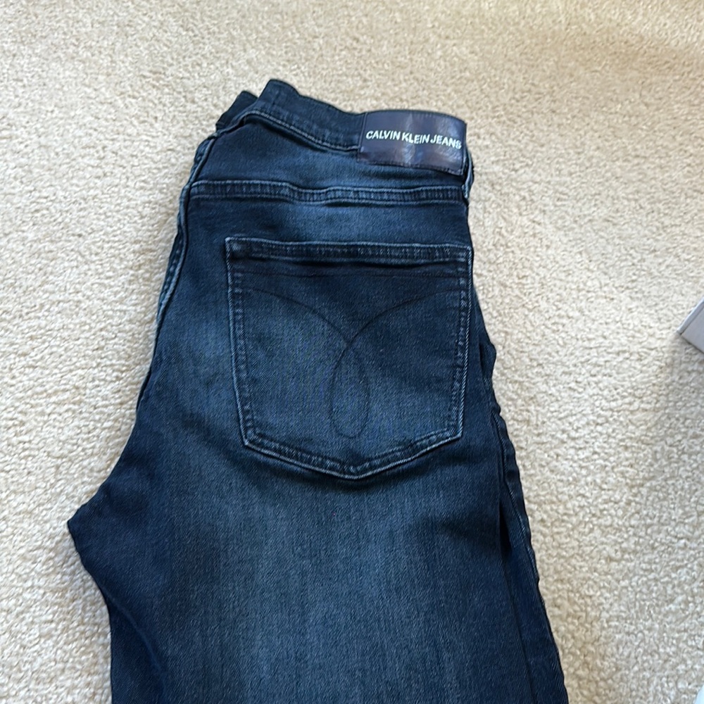 Blue Calvin Klein jeans